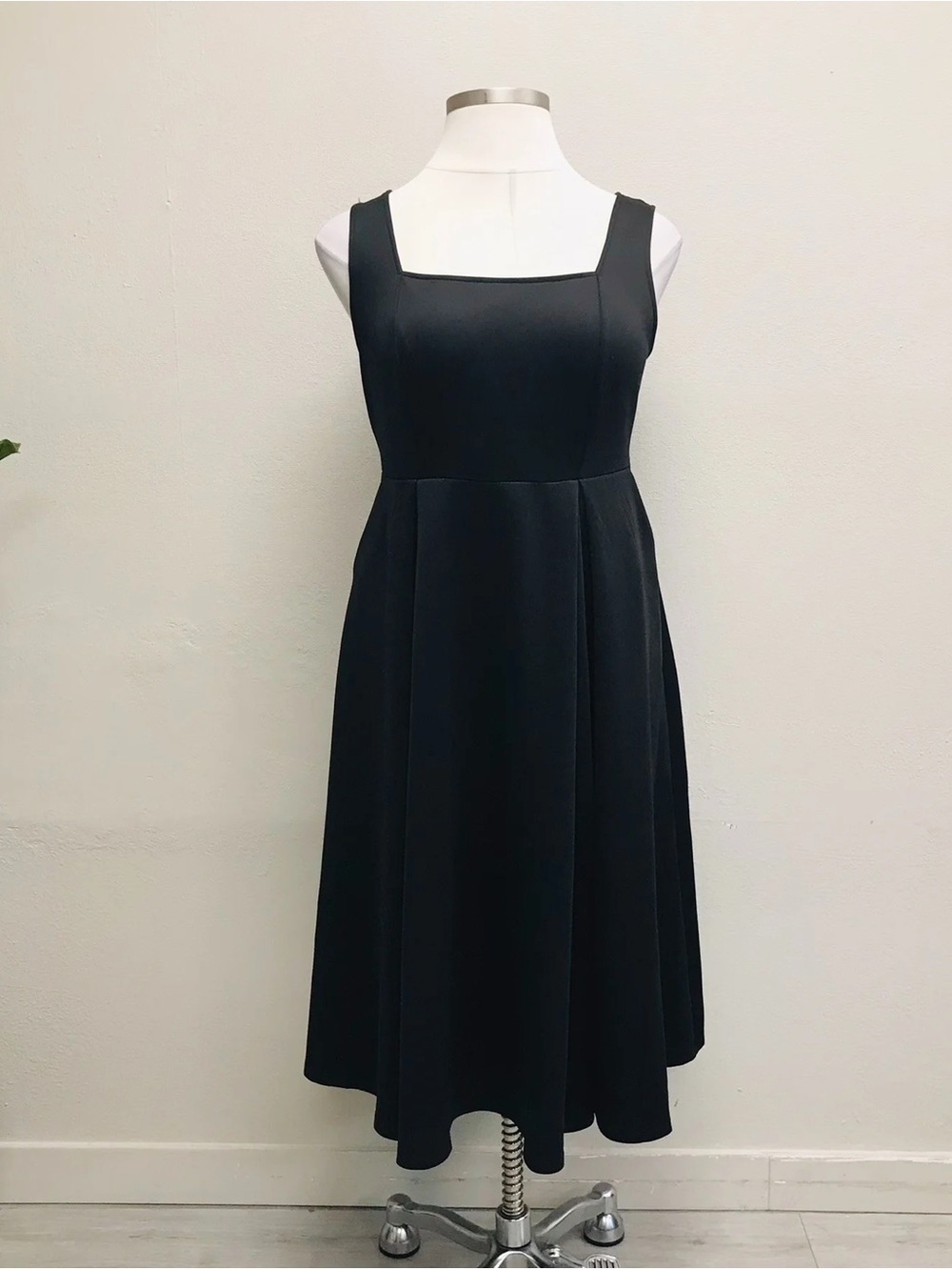 NEW! Torrid Black Scuba Square-Neck Skater Dress- Size 18/20 (2)